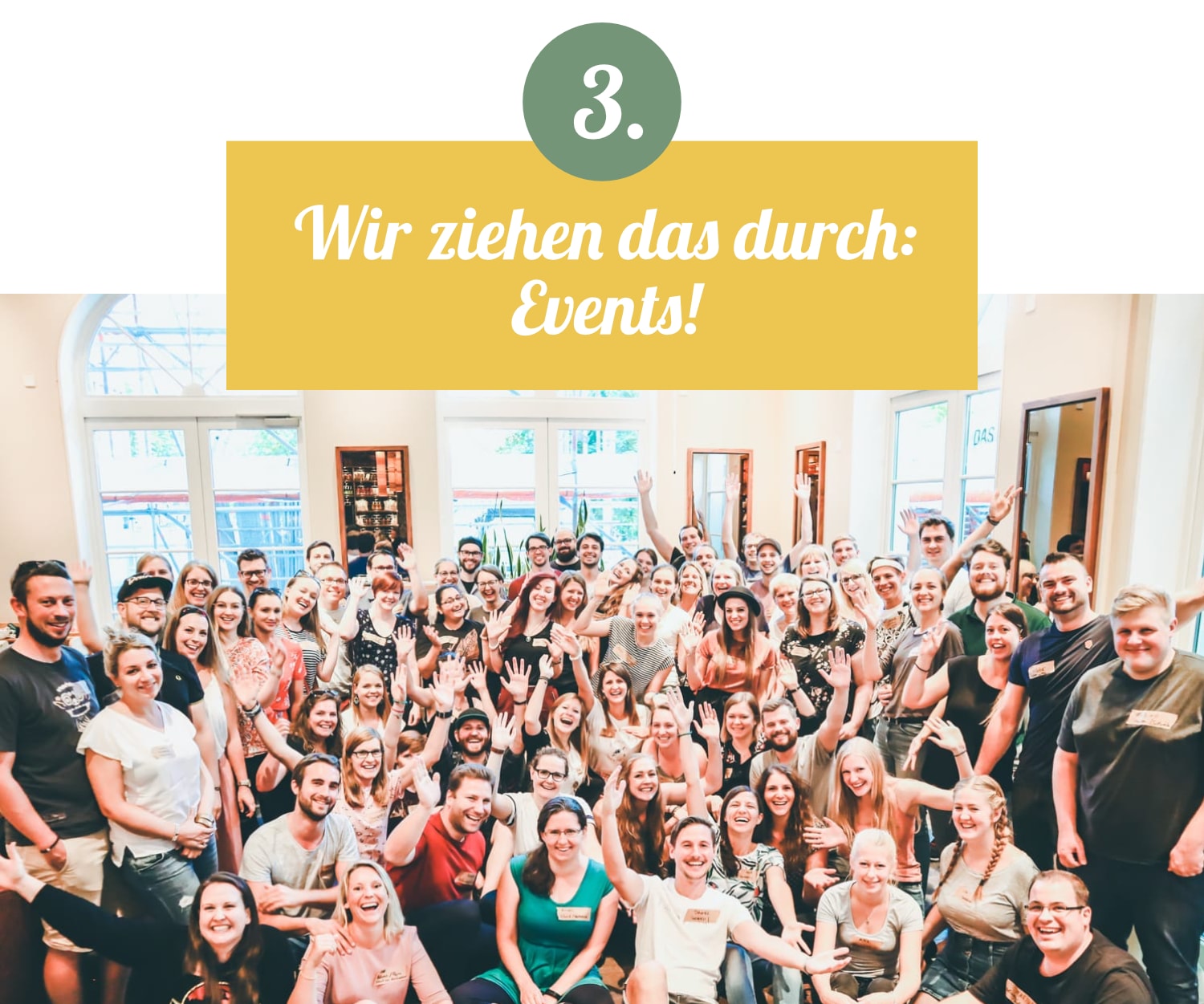 Es wird coolere MeetUps geben!