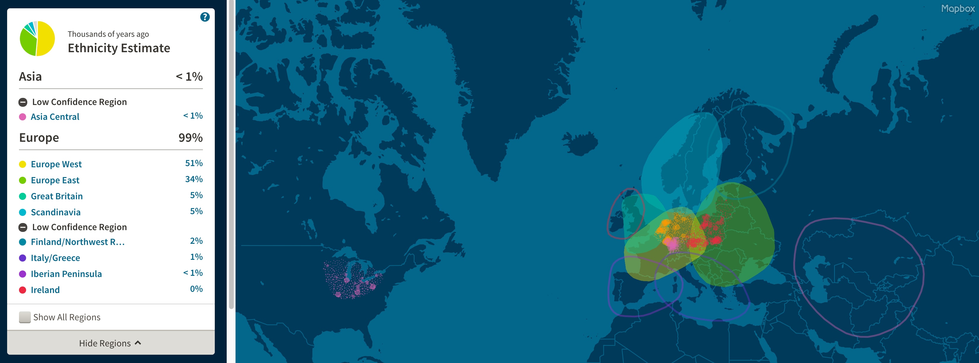 DNA Ergebnisse von Daniel