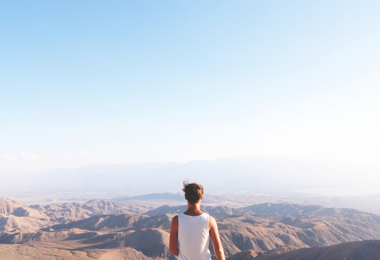 Aussicht über die USA Aussicht über die USA