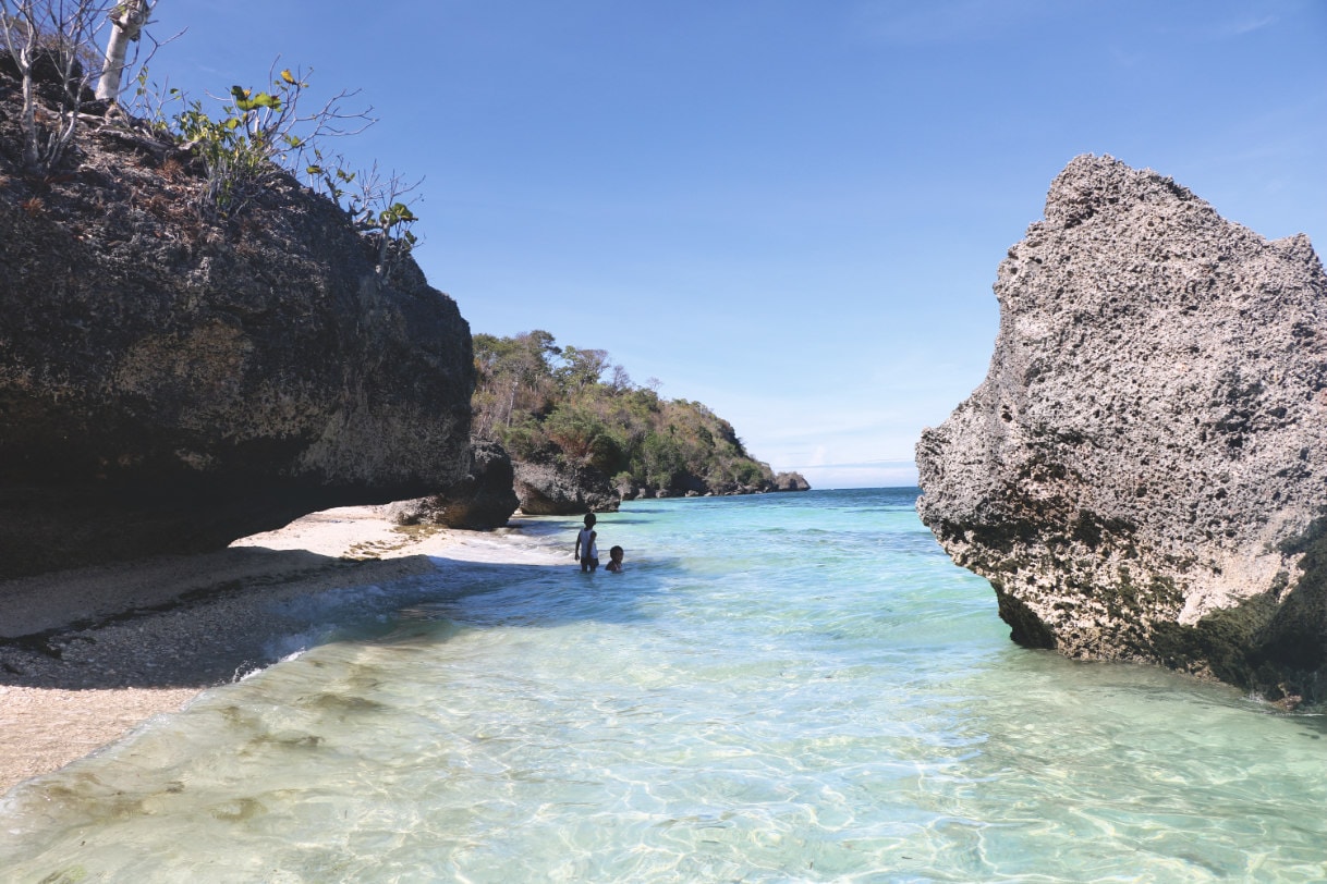 Kagusan Strand auf den Philippinen Kagusan Strand auf den Philippinen