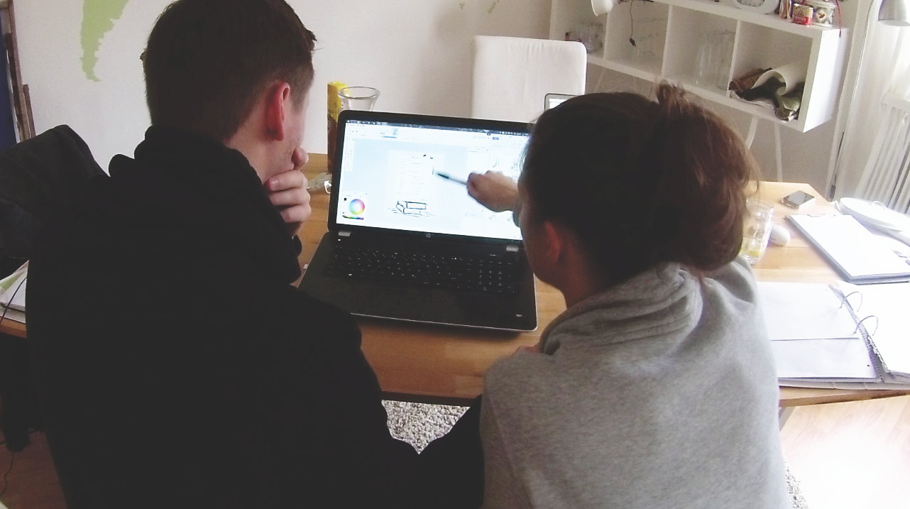 Wir gestalten unser Logo Wir gestalten unser Logo