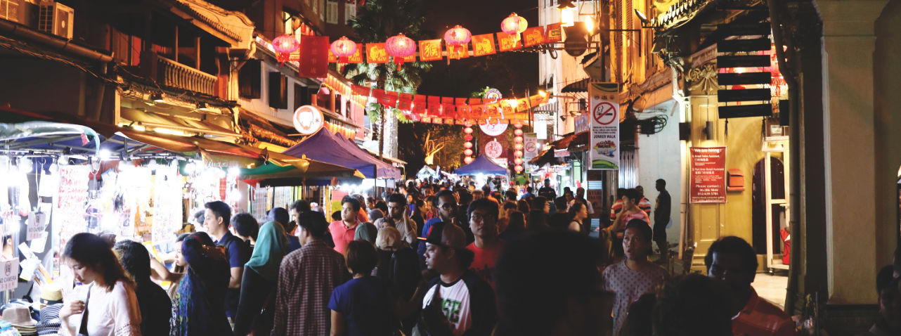 Sehenswürdigkeiten Melaka - Jonker-Street