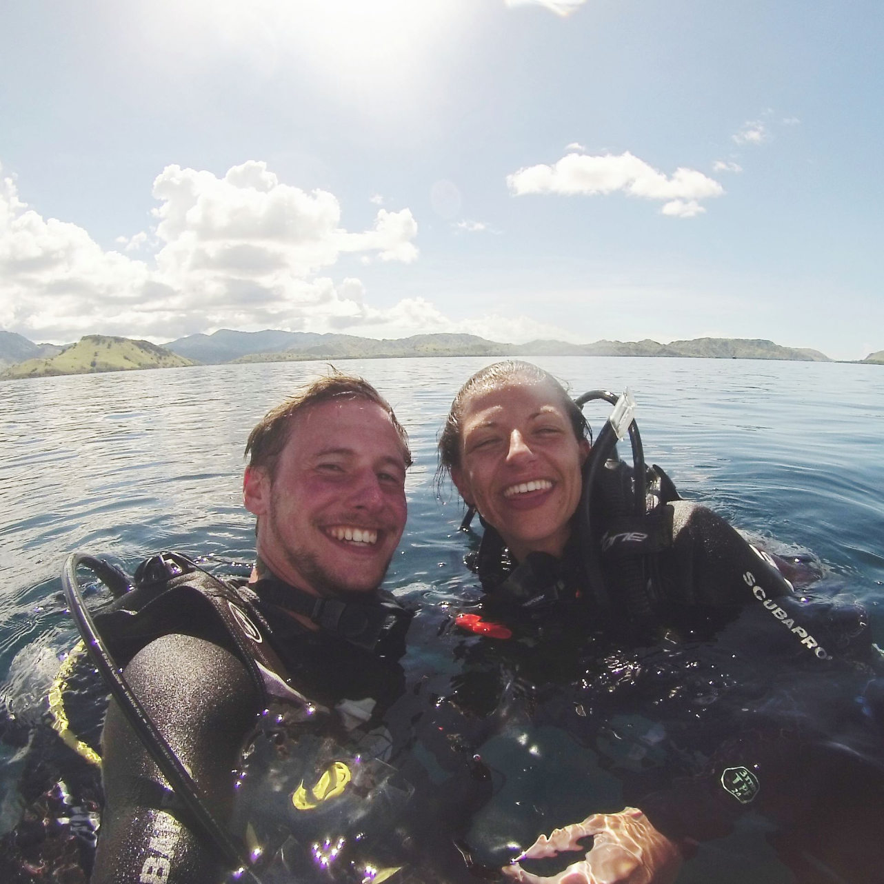 Tauchkurs im Komodo Nationalpark Tauchkurs im Komodo Nationalpark - Ania und Daniel
