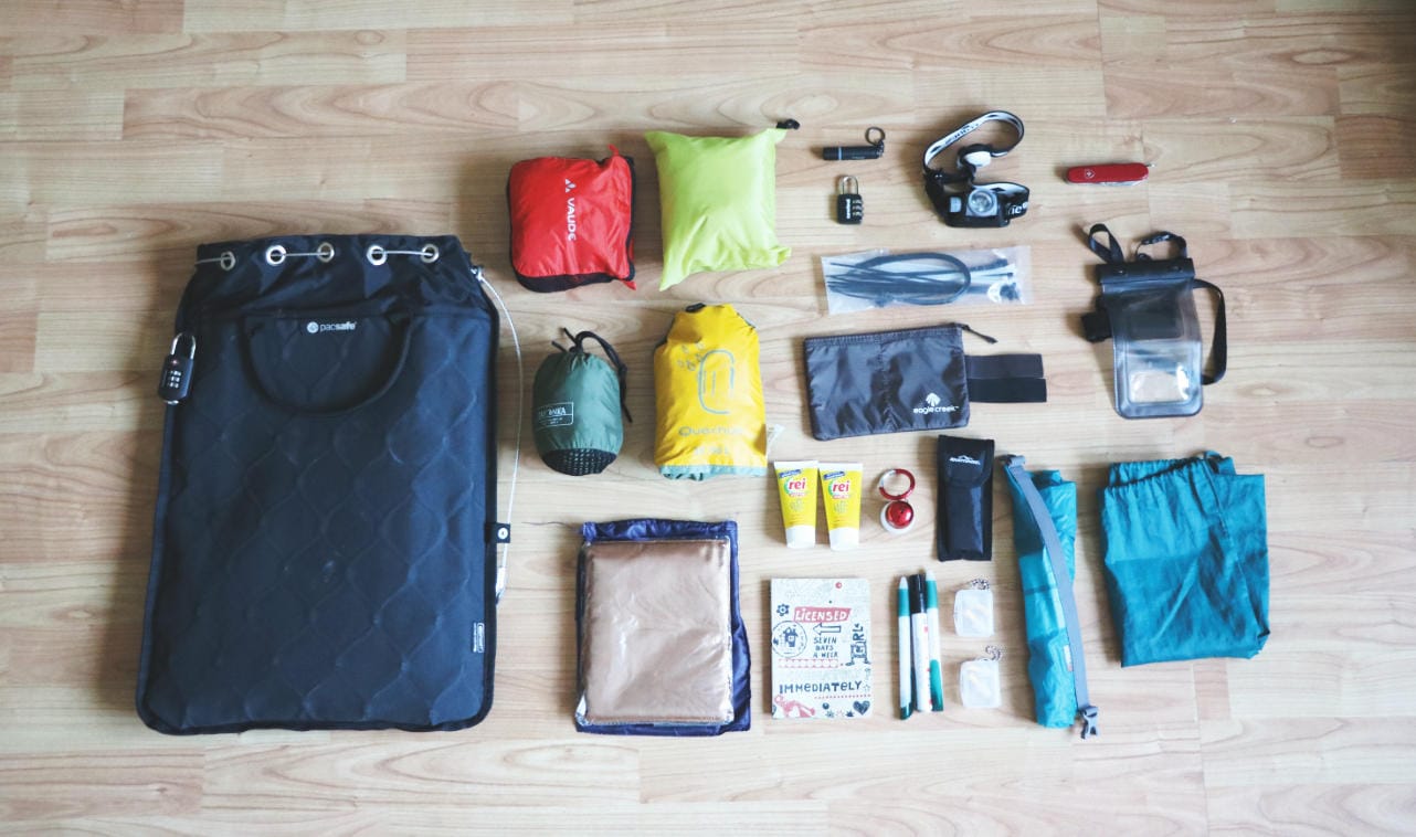 Weltreise Packliste - nützliche Dinge