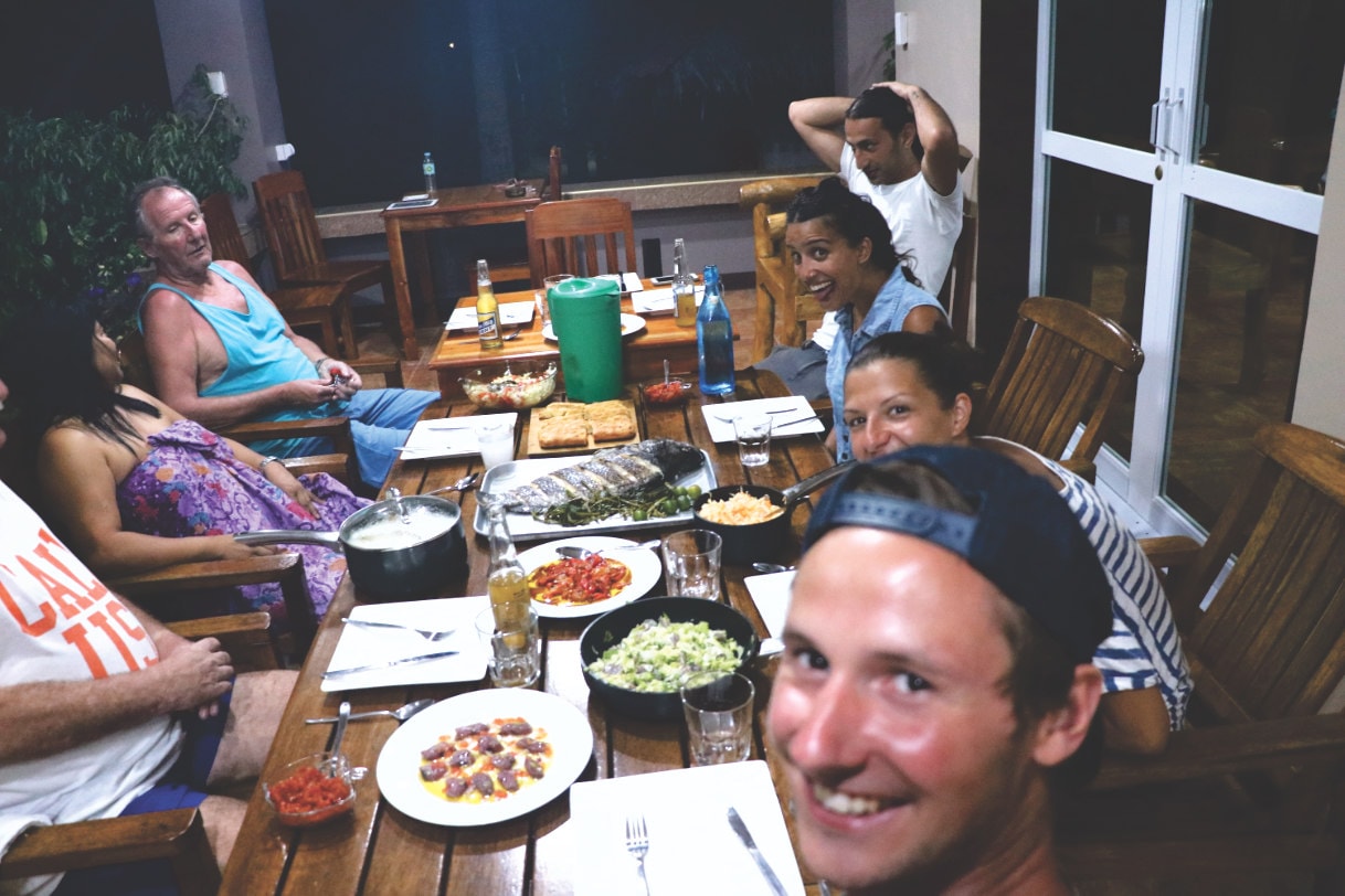 Abendessen auf den Philippinen Abendessen auf den Philippinen