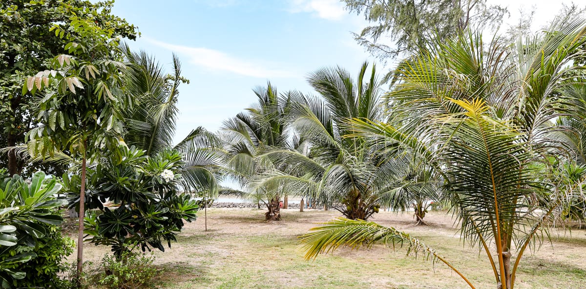 Koh Phaluai Beach Bungalow Garten