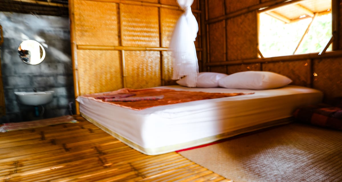 Koh Phaluai Beach Bungalow von Innen