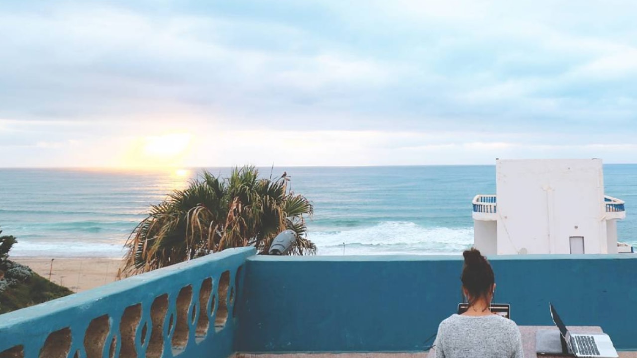 Arbeitsplatz in Marokko