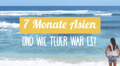 Kosten für eine Rundreise durch Asien