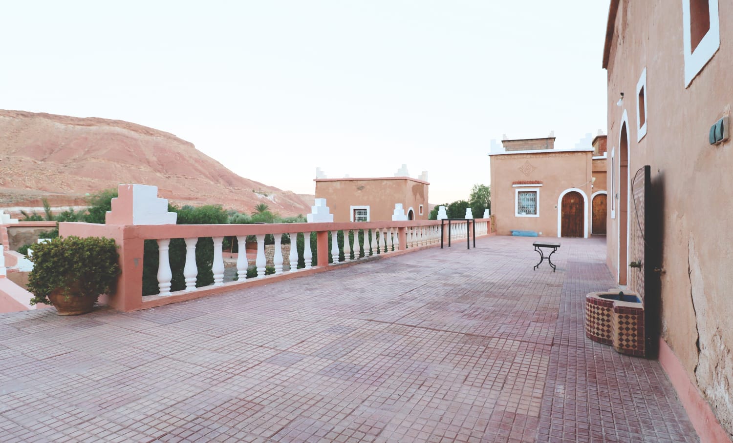 Marokko Unterkunft - Auberge la Defat - Ait Ben Haddou