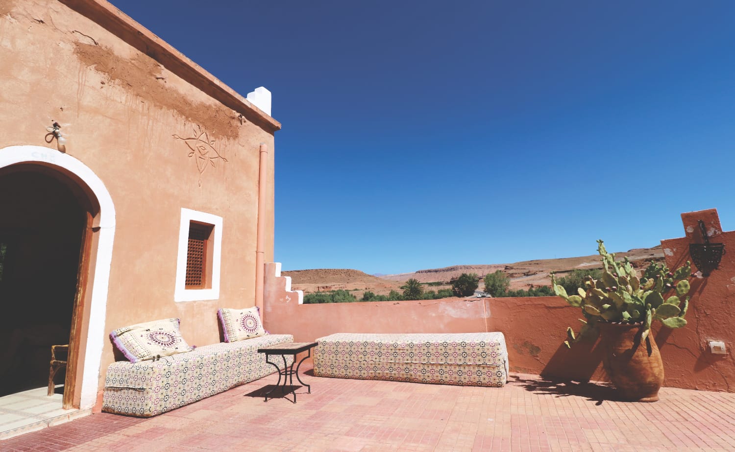 Marokko Unterkunft - Auberge la Defat - Ait Ben Haddou