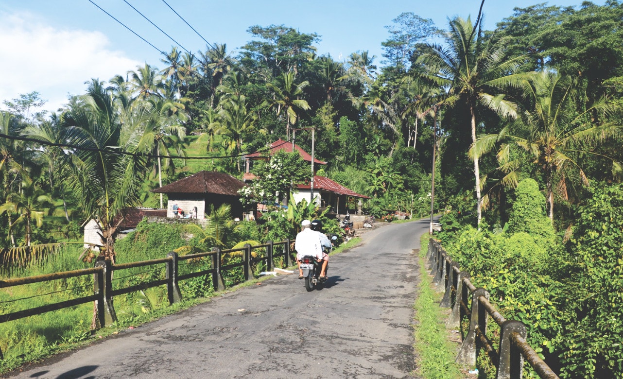 Dorf auf Bali