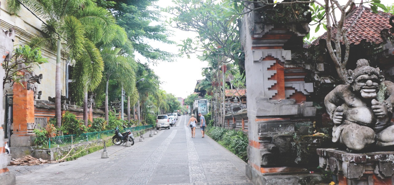 Kulturelle Stadt Ubud