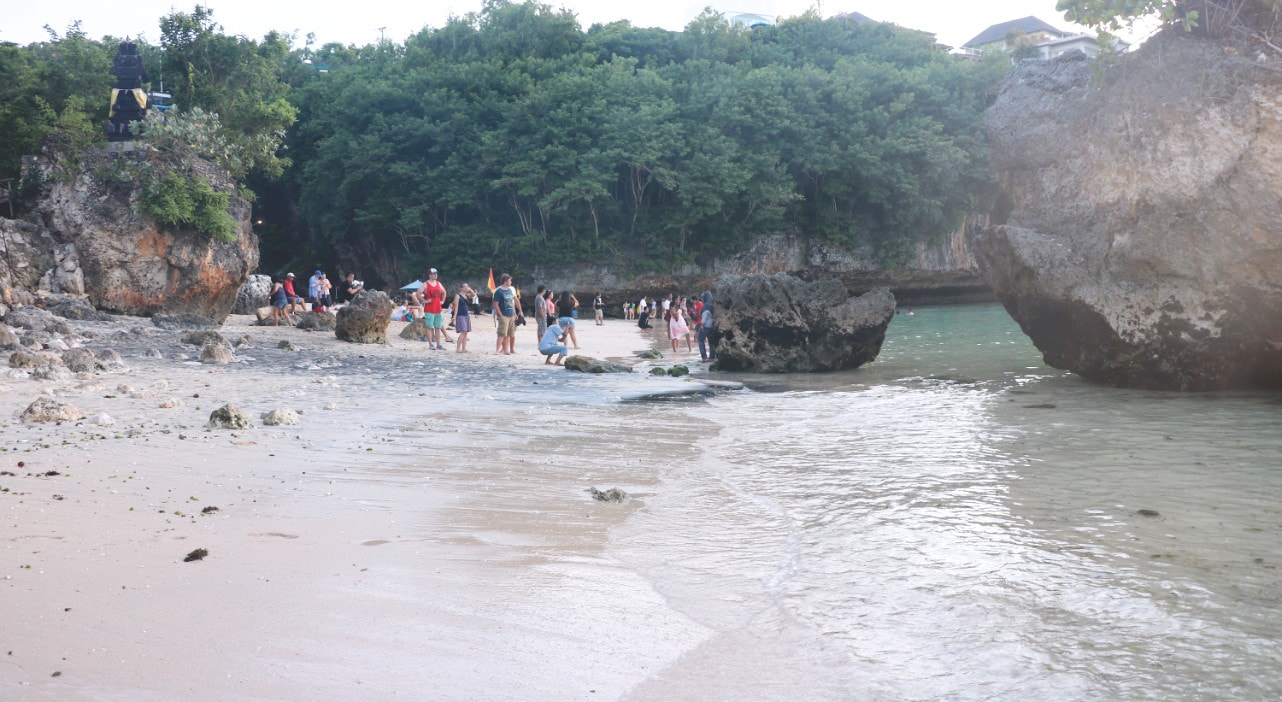 Padang Padang Beach auf Bali