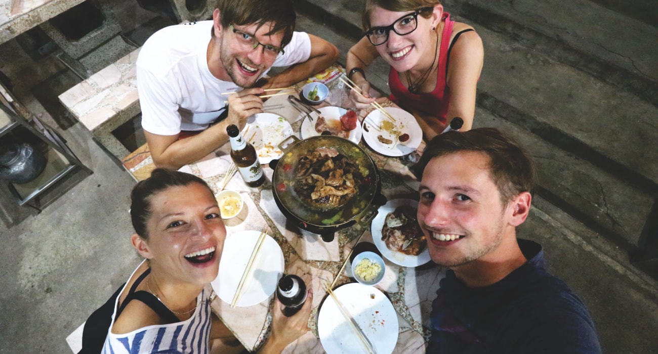 Bangkok Reisebericht: Mookata Essen