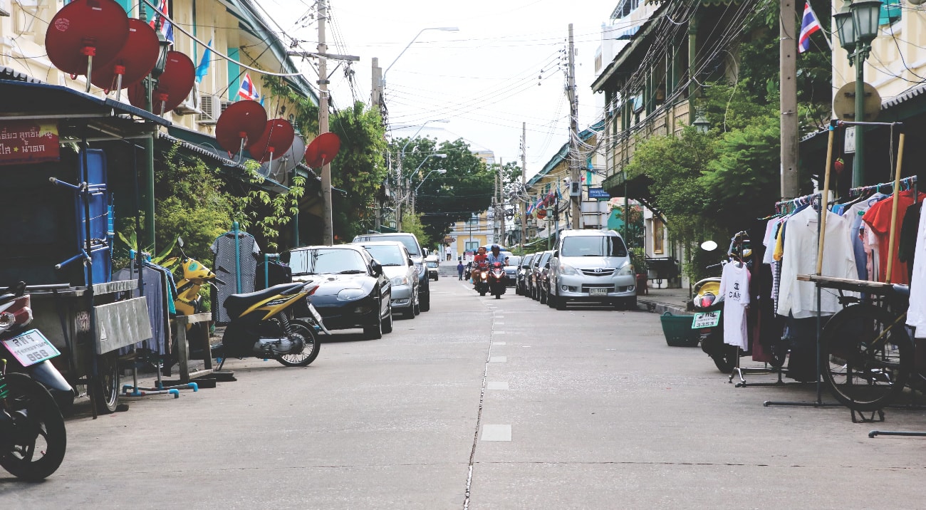 Bangkok Reisebericht: Seitenstraßen