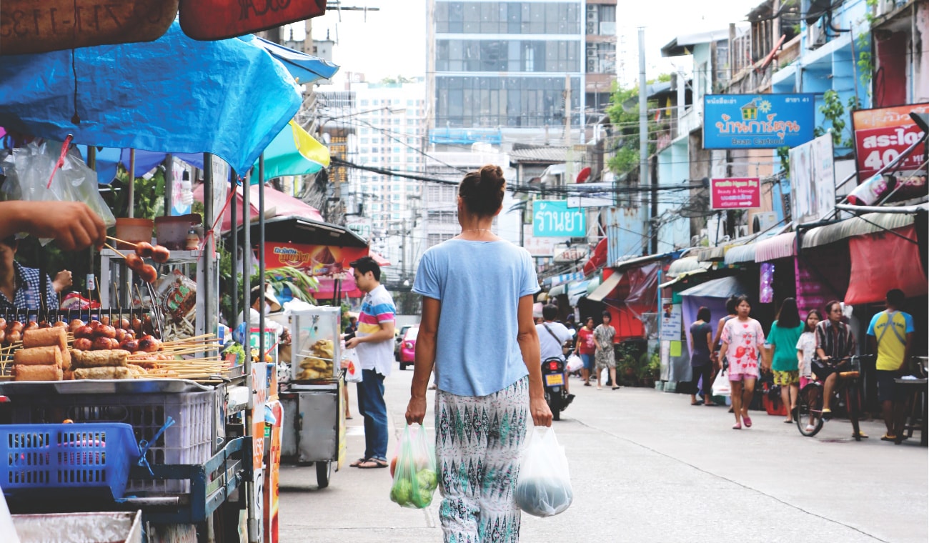 Frisches Obst in Bangkok