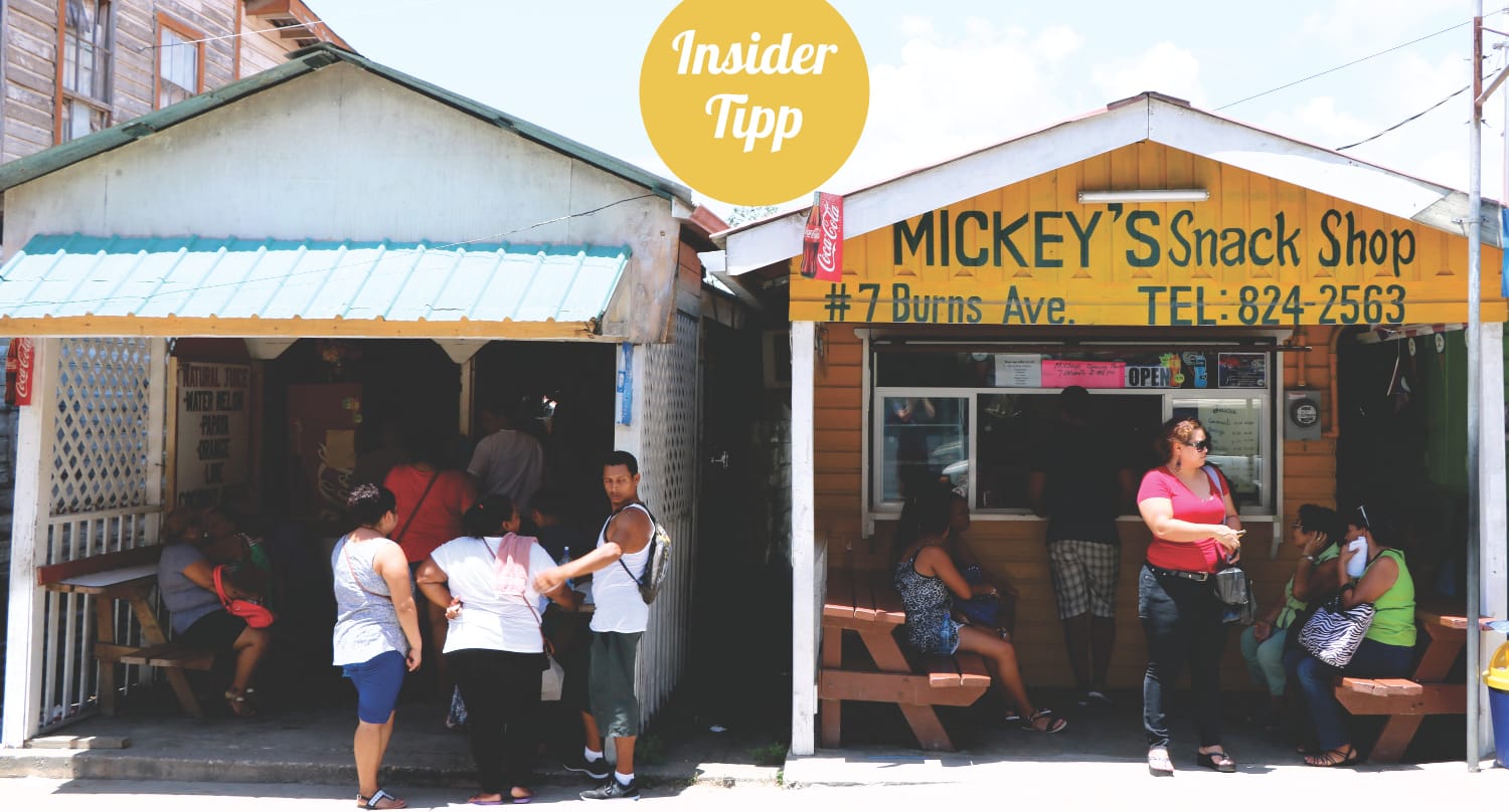 Insidertipp Belize - günstiger Snack in San Ignacio