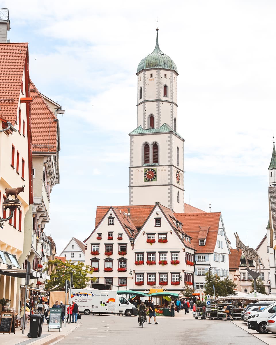 Radreise - Baden-Württemberg - Biberach Marktplatz