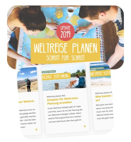 Weltreise Planung ist aufgeräumt!