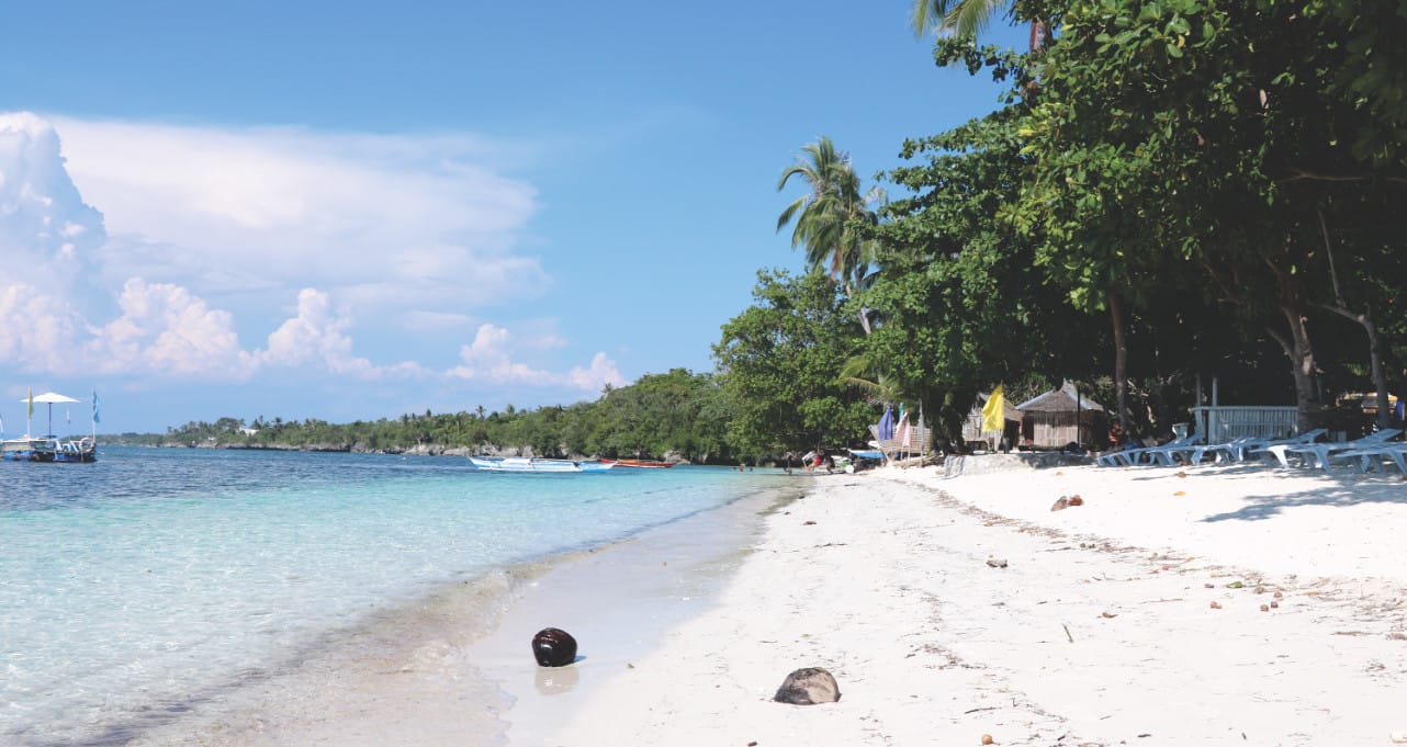 Momo Beach auf Bohol