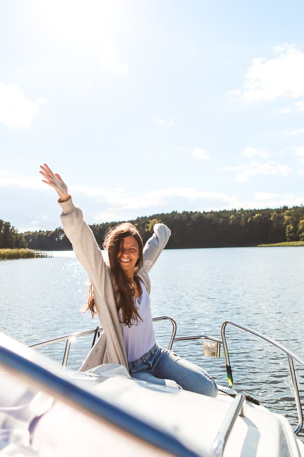 Rheinsberg Seengebiet/Gewässer - Motorboot-Tour