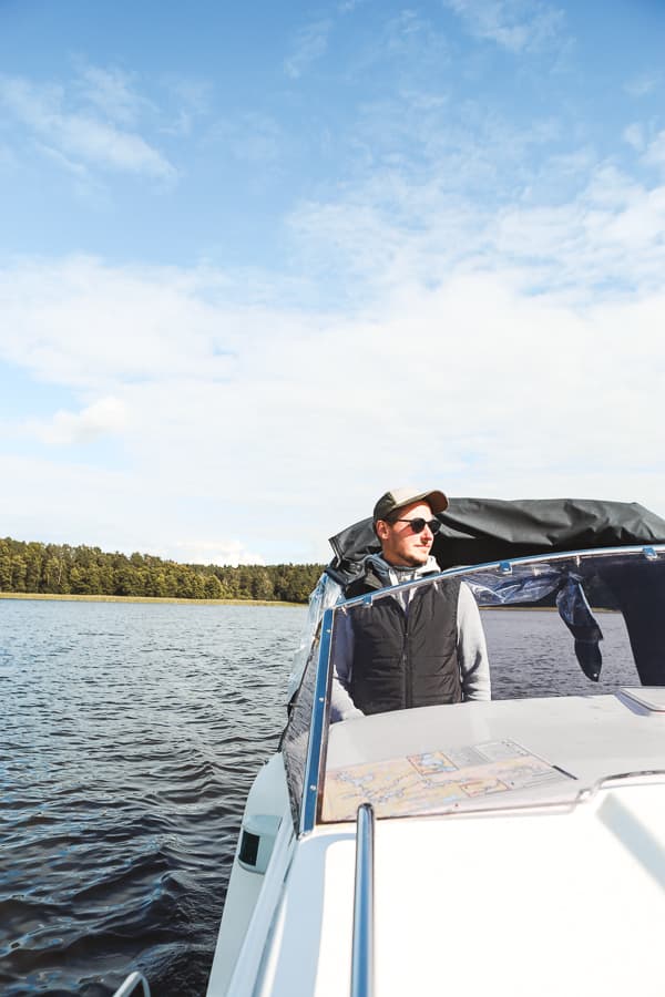 Rheinsberg Seengebiet/Gewässer - Motorboot-Tour