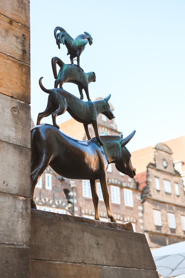 Bremen - Sehenswürdigkeiten - Stadtmusikanten Bremen - Sehenswürdigkeiten - Stadtmusikanten