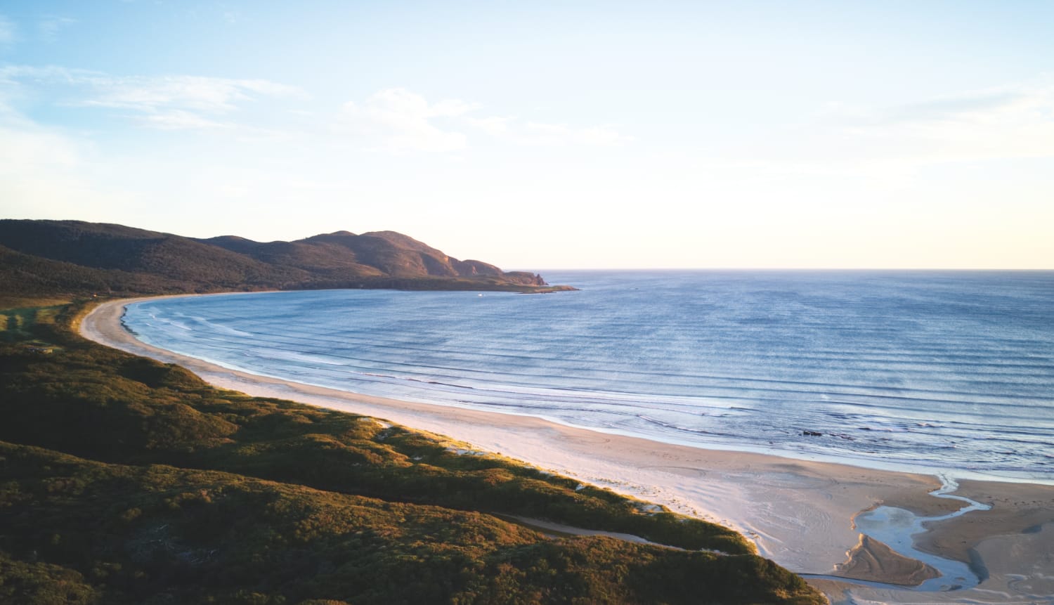 Tasmanien Campsite: Bruny Island - Cloudy Bay