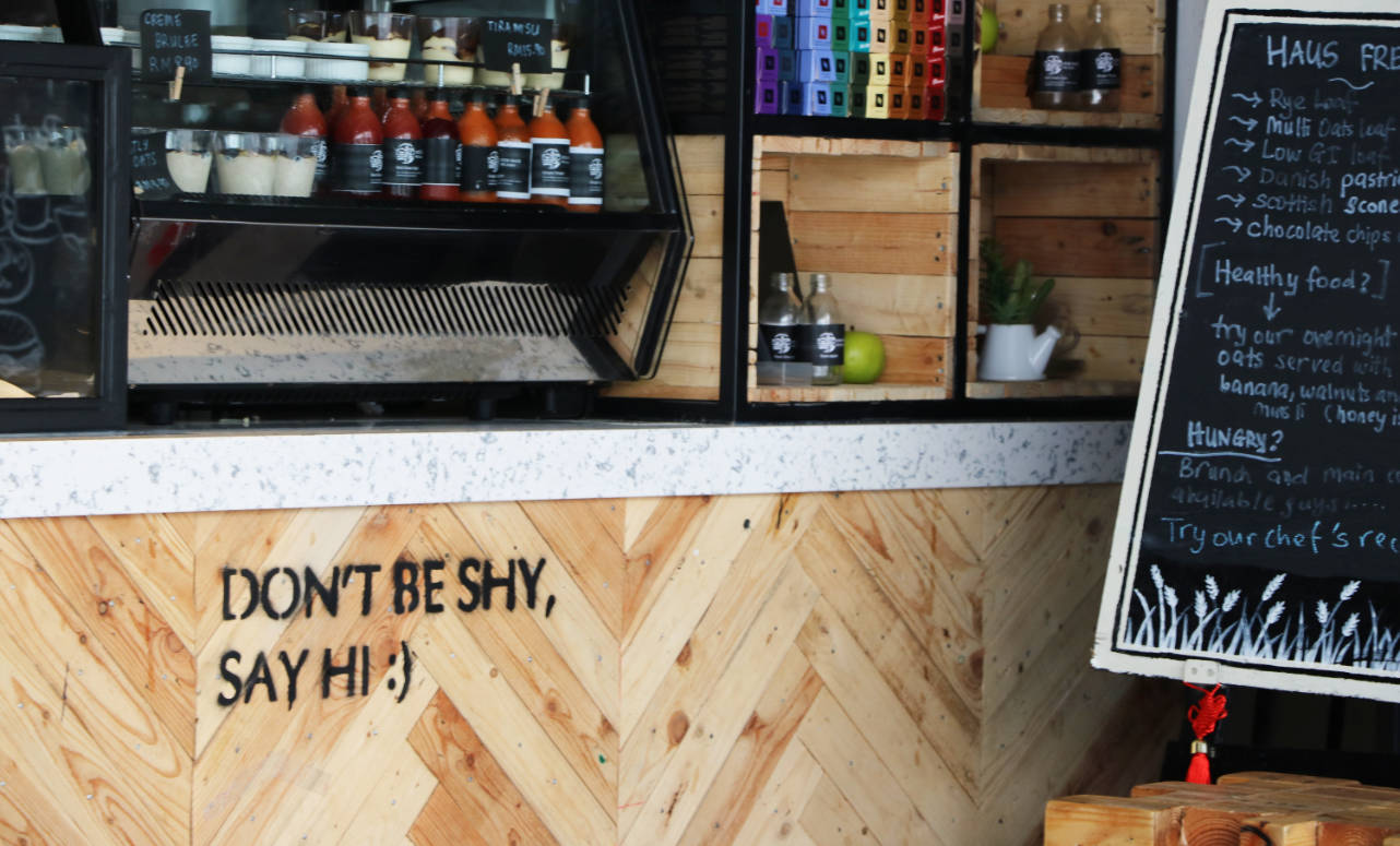 Cafe in George Town auf Penang