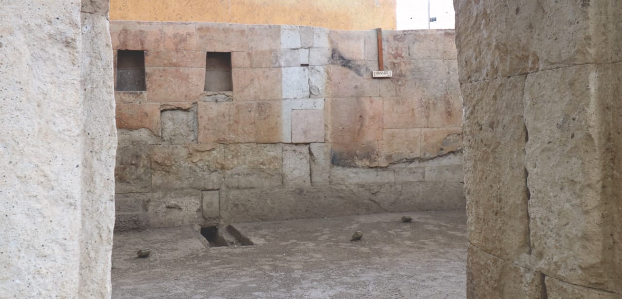 Kammer der Gefangennahme des Inka-Königs Atahualpa in Cajamarca Kammer der Gefangennahme des Inka-Königs Atahualpa in Cajamarca