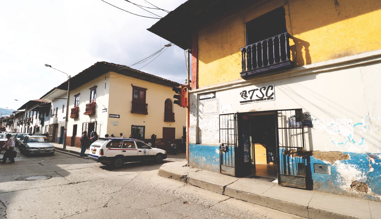 Cajamarca: Seitenstraße Cajamarca: Seitenstraße