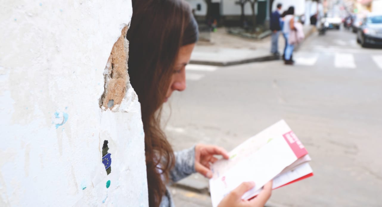 Cajamarca: Ania mit Sightseeing-Karte Cajamarca: Ania mit Sightseeing-Karte