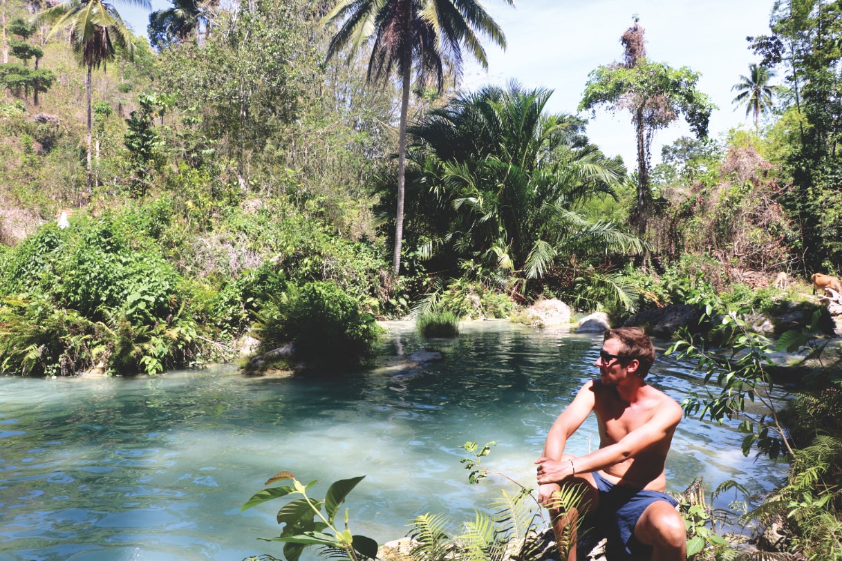 Am Cambugahay Wasserfall Am Cambugahay Wasserfall