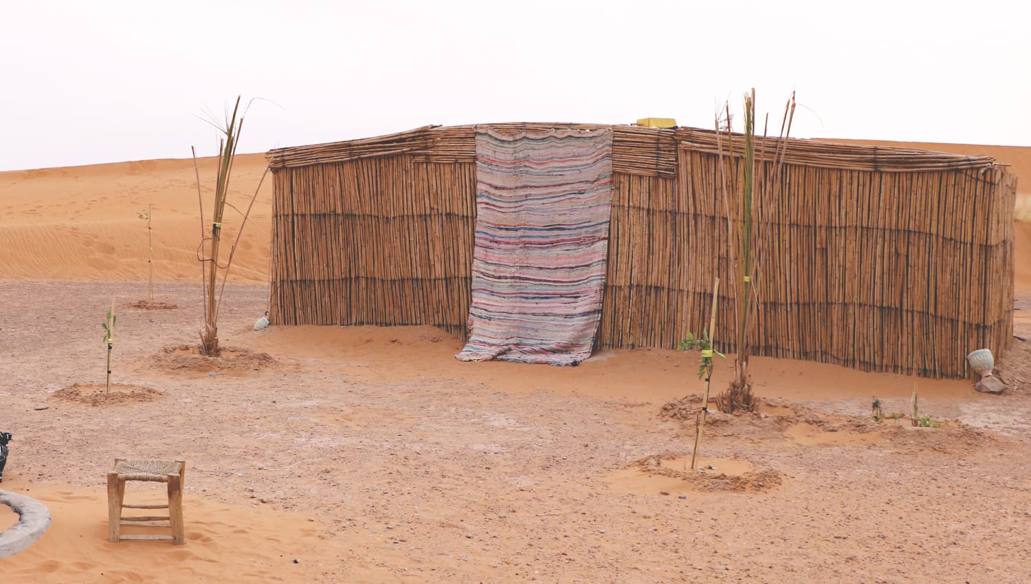 Marokko Unterkunft -Camel Trek Bivouac - Merzouga