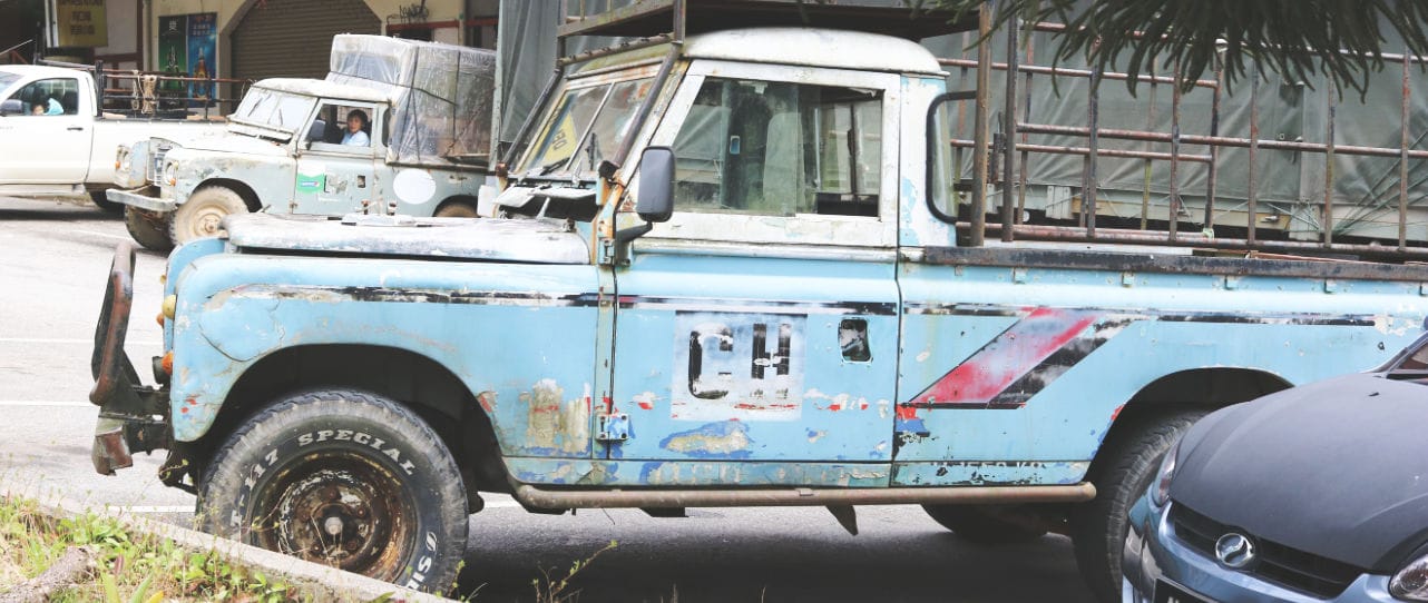 Land Rover in den Cameron Highlands