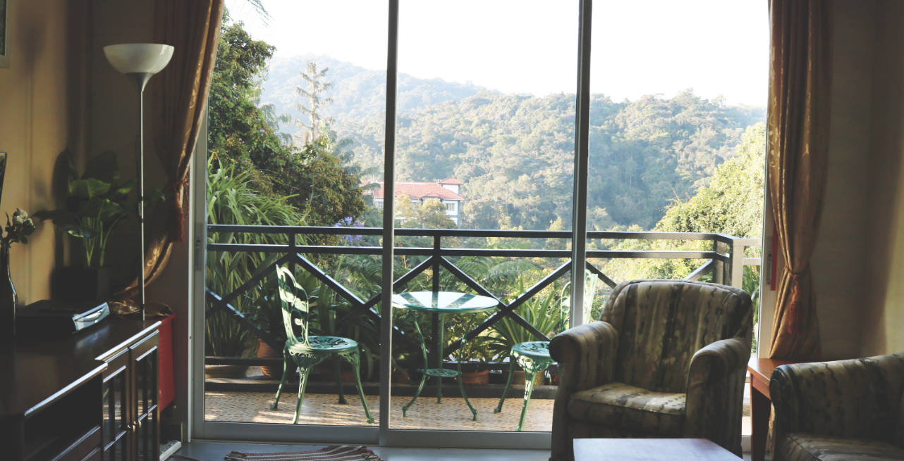 Cameron Highlands - unser Hostel mit Ausblick