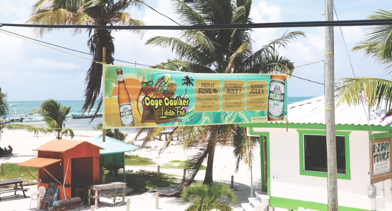 Lobster Fest auf Caye Caulker - Belize