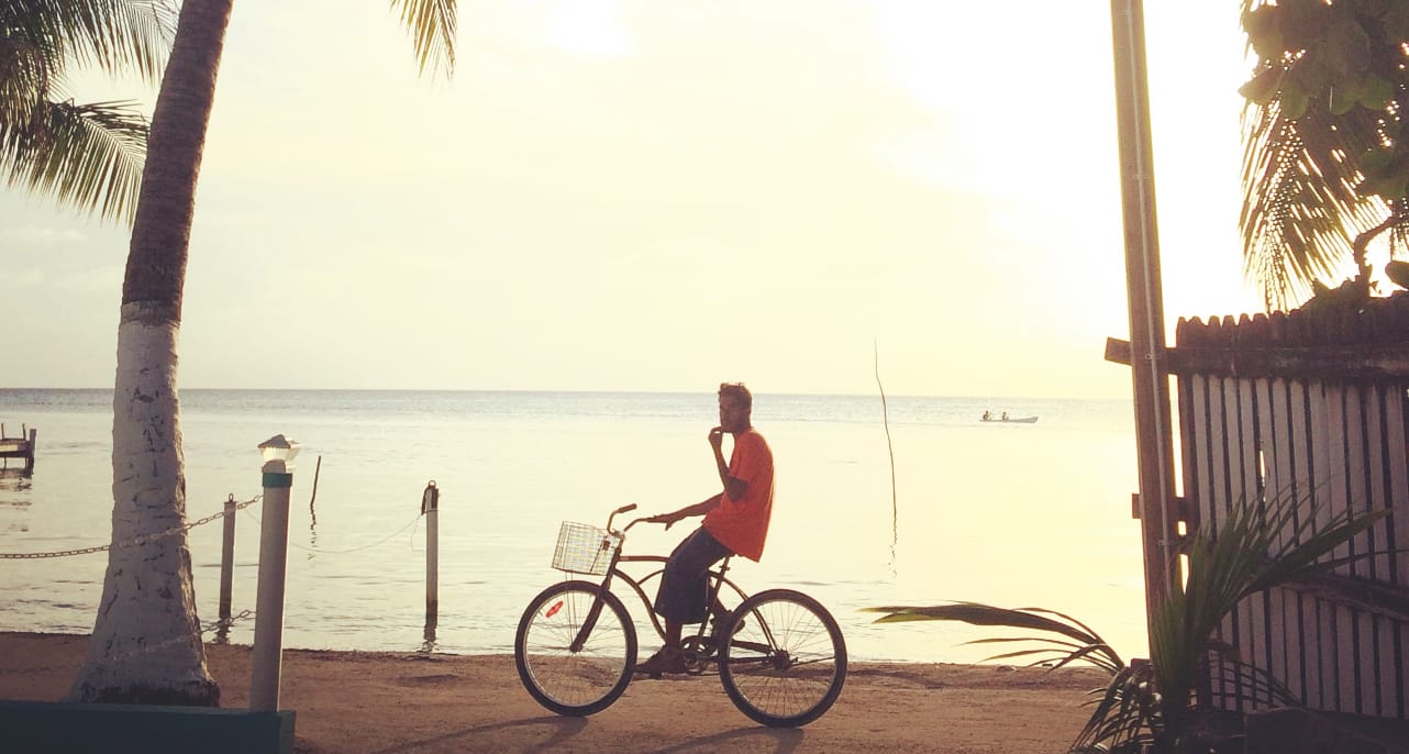 Caye Caulker Fahrrad