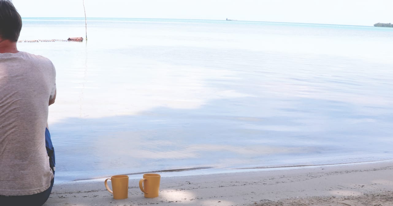 Caye Caulker - Kaffee am Morgen