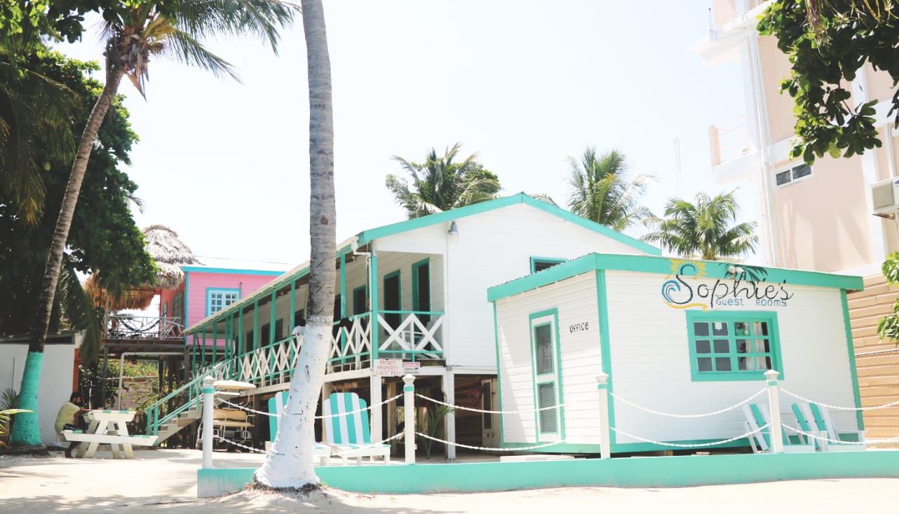 Unterkunft auf Caye Caulker