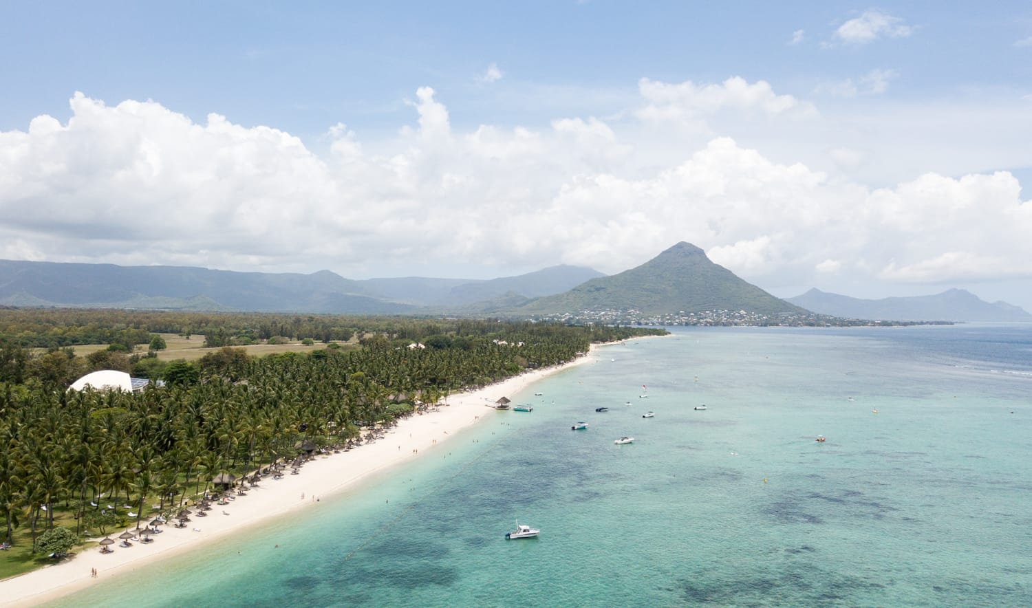 Drohne auf Reisen und Weltreise - Strand