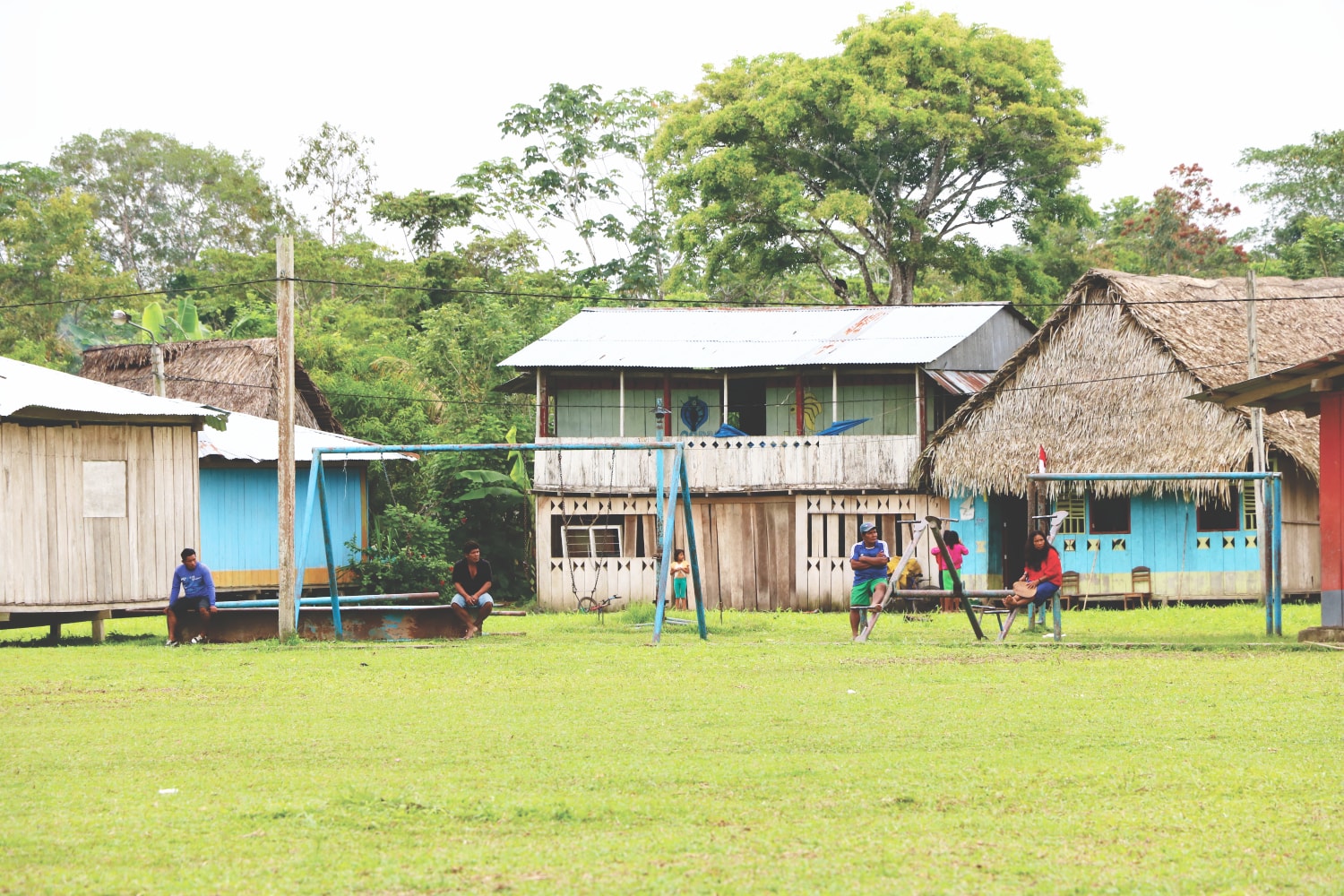 Dorf im Amazonas Dorf im Amazonas