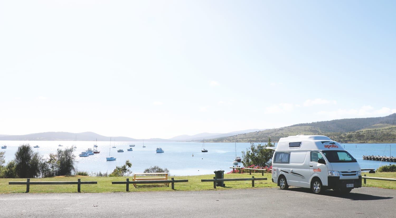 Tasmanien Campsite: Dunalley Waterfront Cafe