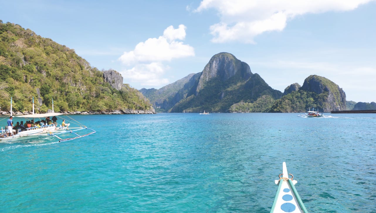 Bucht vor El Nido Bucht vor El Nido