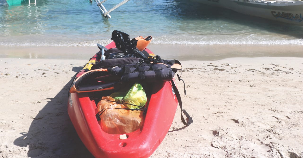 Kajak in El Nido Kajak in El Nido