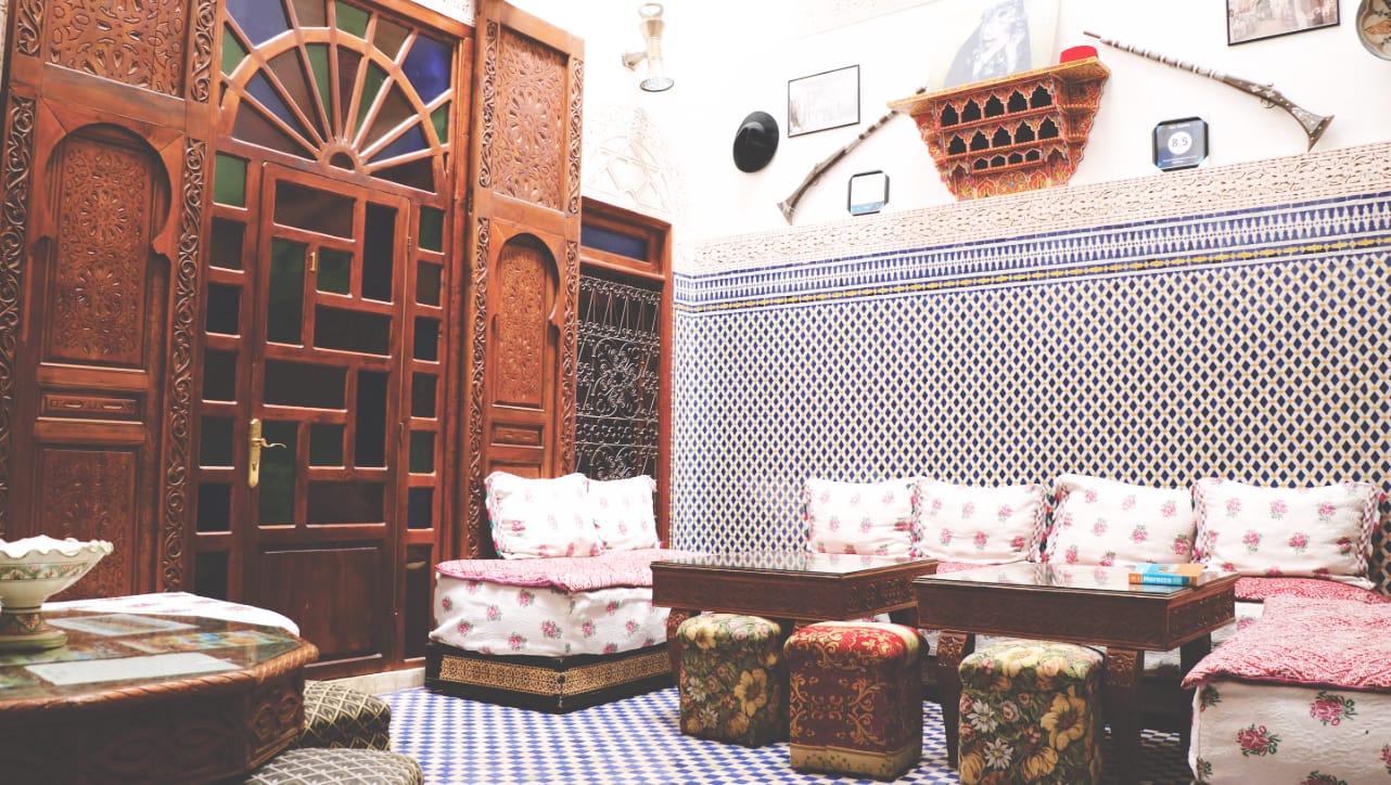 Das erste Mal im Riad in Fes