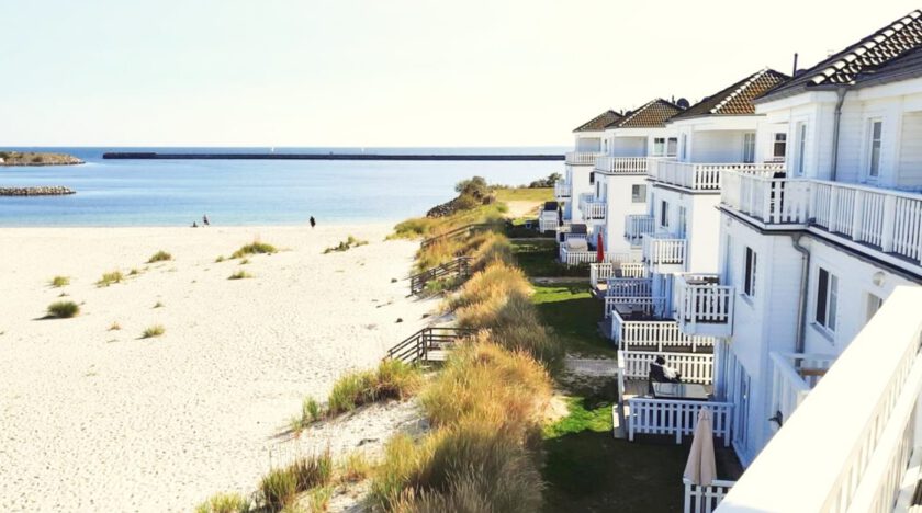 Ferienhaus am Wasser: Strandhaus Libelle