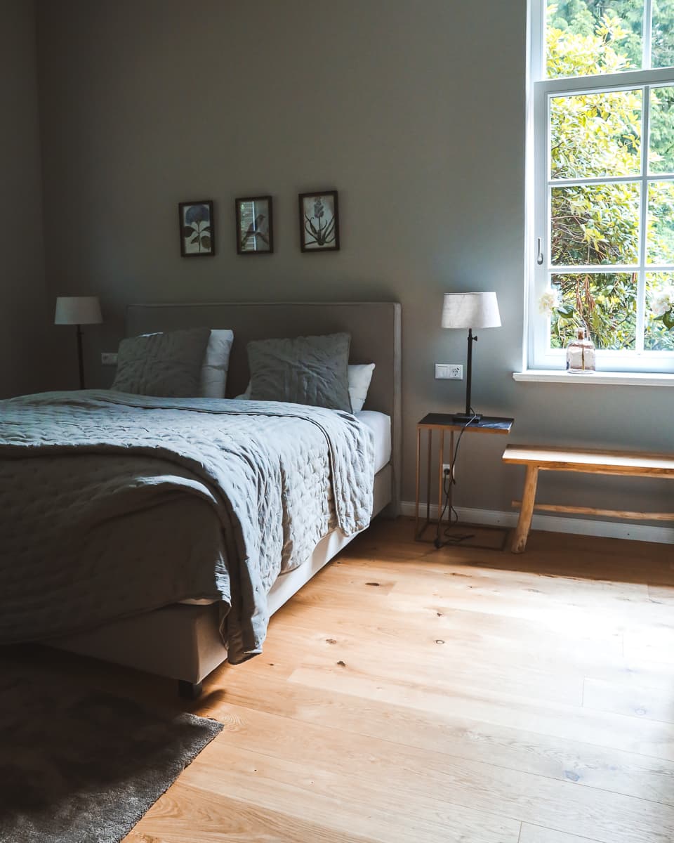 Ferienwohnung in Ostfriesland - Forsthaus Gödens - Schlafzimmer