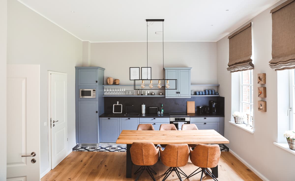 Ferienwohnung in Ostfriesland - Forsthaus Gödens - Küche